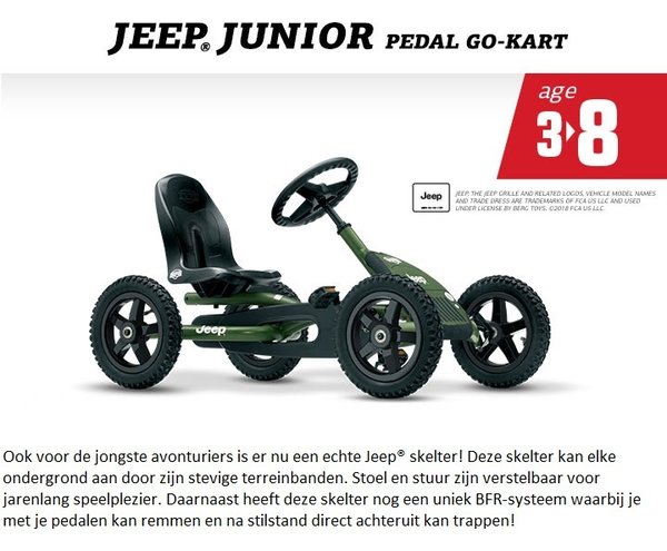 Jeep.Junior   pedal go-kart