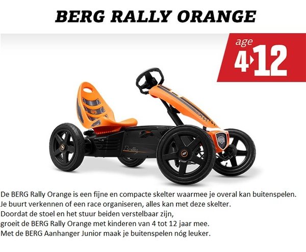 Berg Rally Orange